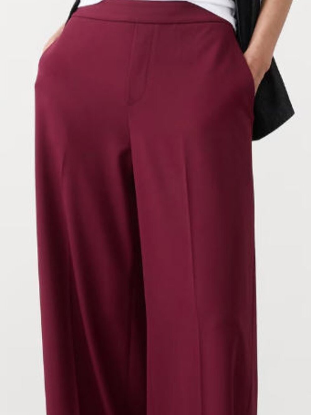 Banana Republic – Women’s Wide Leg Hayden Pants - Red
